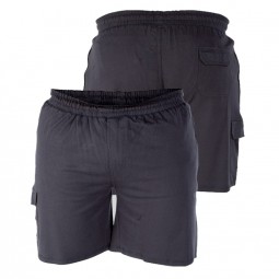 Short JOHN navy grande taille homme by Duke