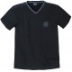 Tee-shirt de pyjama PATRICK noir manches courtes grande taille homme by Allsize
