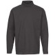Sous Pull col roulé ALEX gris anthracite grande taille homme by Breidhof
