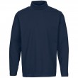 Sous Pull col roulé ALEX bleu denim grande taille homme by Breidhof