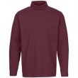 Sous Pull col roulé ALEX bordeaux grande taille homme by Breidhof