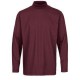 Sous Pull col cheminée JULIEN bordeaux Grande taille Homme by Breidhof