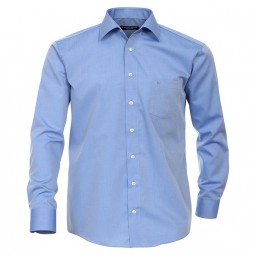 Chemise CHAMBRAY denim manches longues grande taille homme by Casa Moda