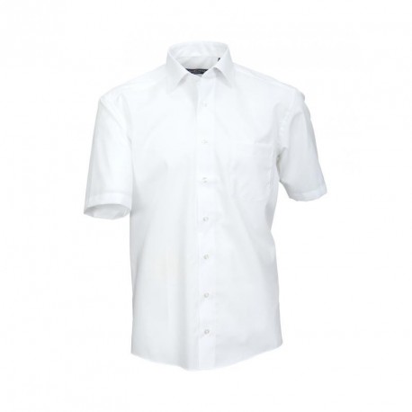 Chemisette BUSINESS blanche grande taille homme by Casa Moda
