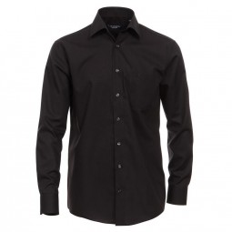 Chemise BUSINESS noire grande taille homme by Casa Moda