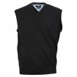 Débardeur ANDREA noir grande taille homme en jersey by Casa Moda