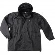 Veste de pluie RAIN à capuche noire grande taille homme by Allsize