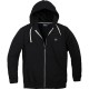 Veste zippée capuche noir MANHATTAN grande taille homme by Allsize