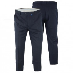 Pantalon ajustable SUPREME navy grande taille homme by Duke