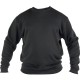 Sweat BASIC noir grande taille homme by Duke