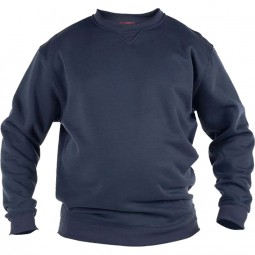 Sweat BASIC marine grande taille homme by Duke