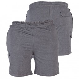 Short JOHN gris grande taille homme by Duke