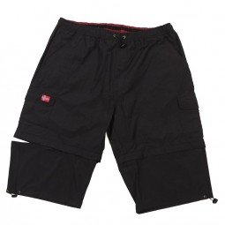 Bermuda CARGO noir très grande taille homme by Abraxas