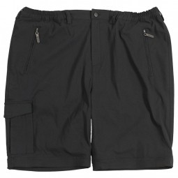 Bermuda ADRIEN noir très grande taille homme by Abraxas