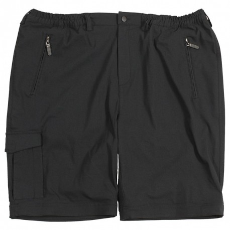 Bermuda ADRIEN noir très grande taille homme by Abraxas