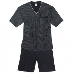 Ensemble Pyjashort GUSTAV marine grande taille homme by Adamo