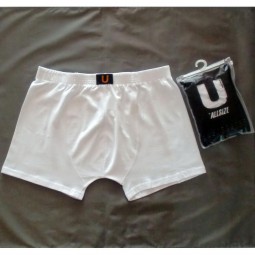 Caleçon coton TOM uni blanc grande taille homme by Allsize