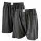 Lot deux caleçons coton DEAN uni gris + motifs grande taille homme by Adamo