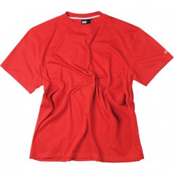 Tee-shirt uni rouge coton grande taille homme by Allsize