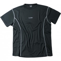 Tee-shirt AERO TECH noir grande taille homme by Allsize