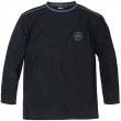 Haut pyjama PATRICK noir manches longues grande taille homme by Allsize