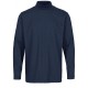 Sous Pull col cheminée JULIEN bleu denim grande taille homme by Breidhof