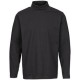 Sous Pull col roulé ALEX noir grande taille homme by Breidhof