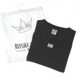 Pack 2 Tee-shirts noir coton grande taille homme by Allsize