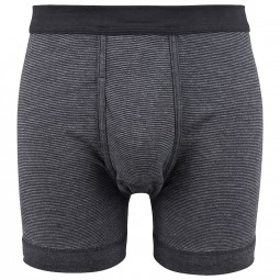 Boxer coton JEANS uni noir grande taille homme by ADAMO