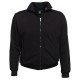 Veste zippée CLEMENT noir grande taille homme by Ahorn